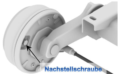 Nachsteller Zugriff bei Schlegl Radbremsen